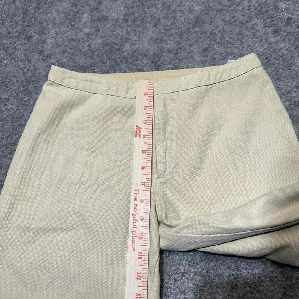 Kristensen Du Nord Flared Pants Women's Size 2 Beige‎ Yellow